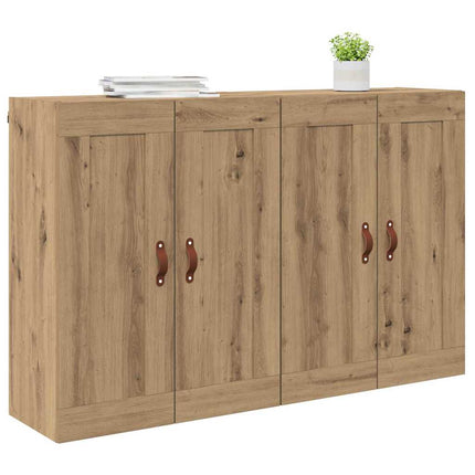 Væghængt skab 2 pcs Artisan Egetræ 69,5 x 34 x 90 cm