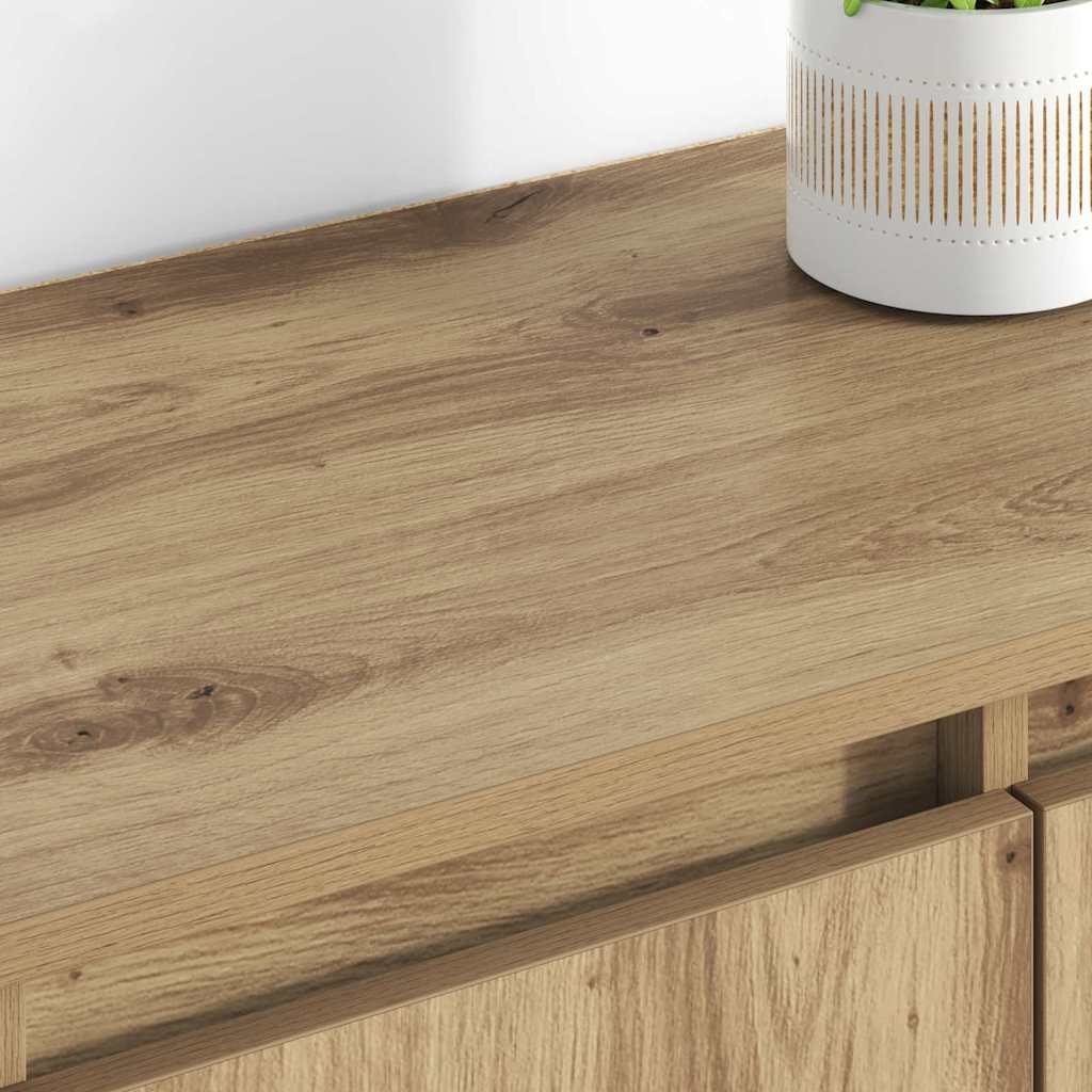 Sideboards 2 pcs Artisan Egetræ 60 x 35 x 70 cm Konstrueret træ
