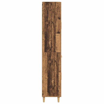 Highboard Gammelt træ 69,5 x 34 x 180 cm Konstrueret træ