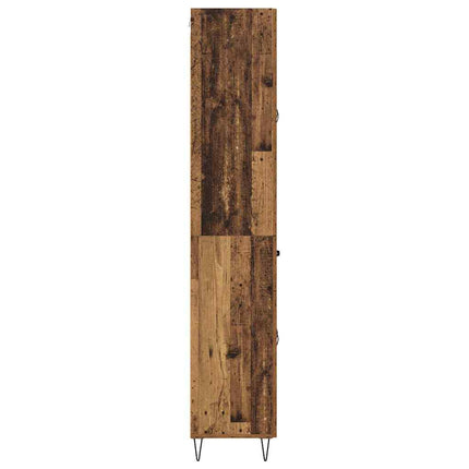 Highboard Gammelt træ 69,5 x 34 x 180 cm Konstrueret træ