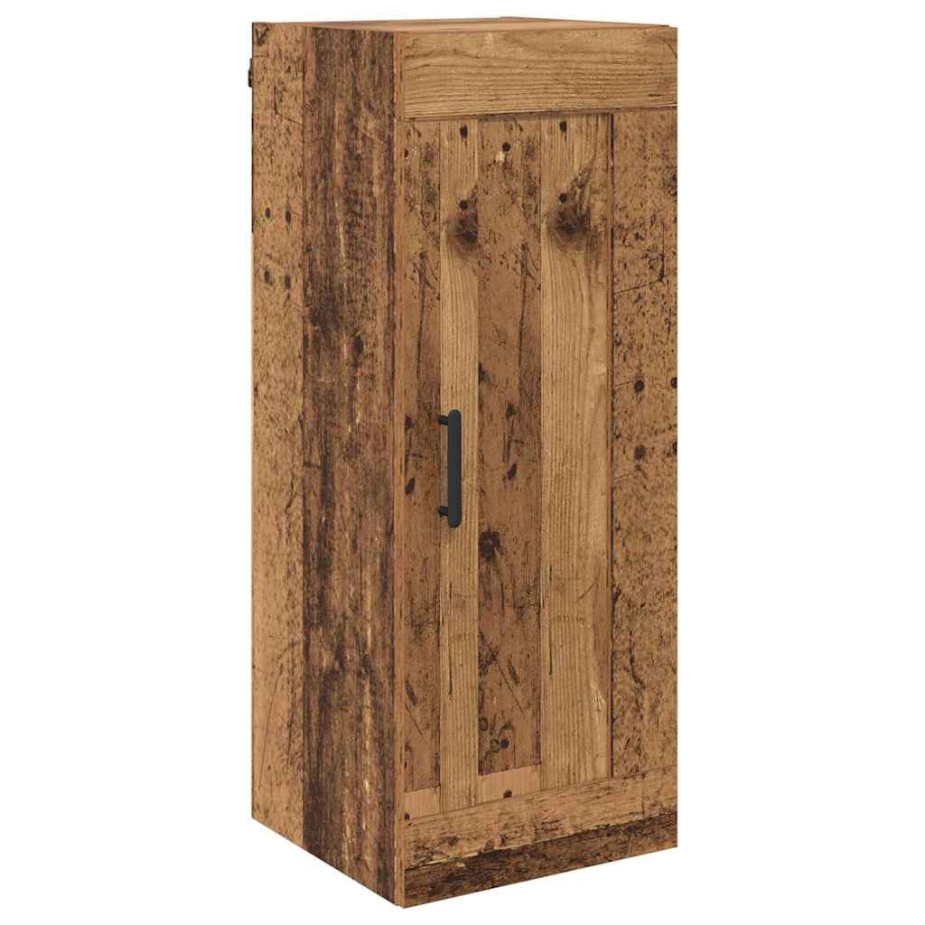 Highboard Gammelt træ 34,5 x 34 x 180 cm Konstrueret træ