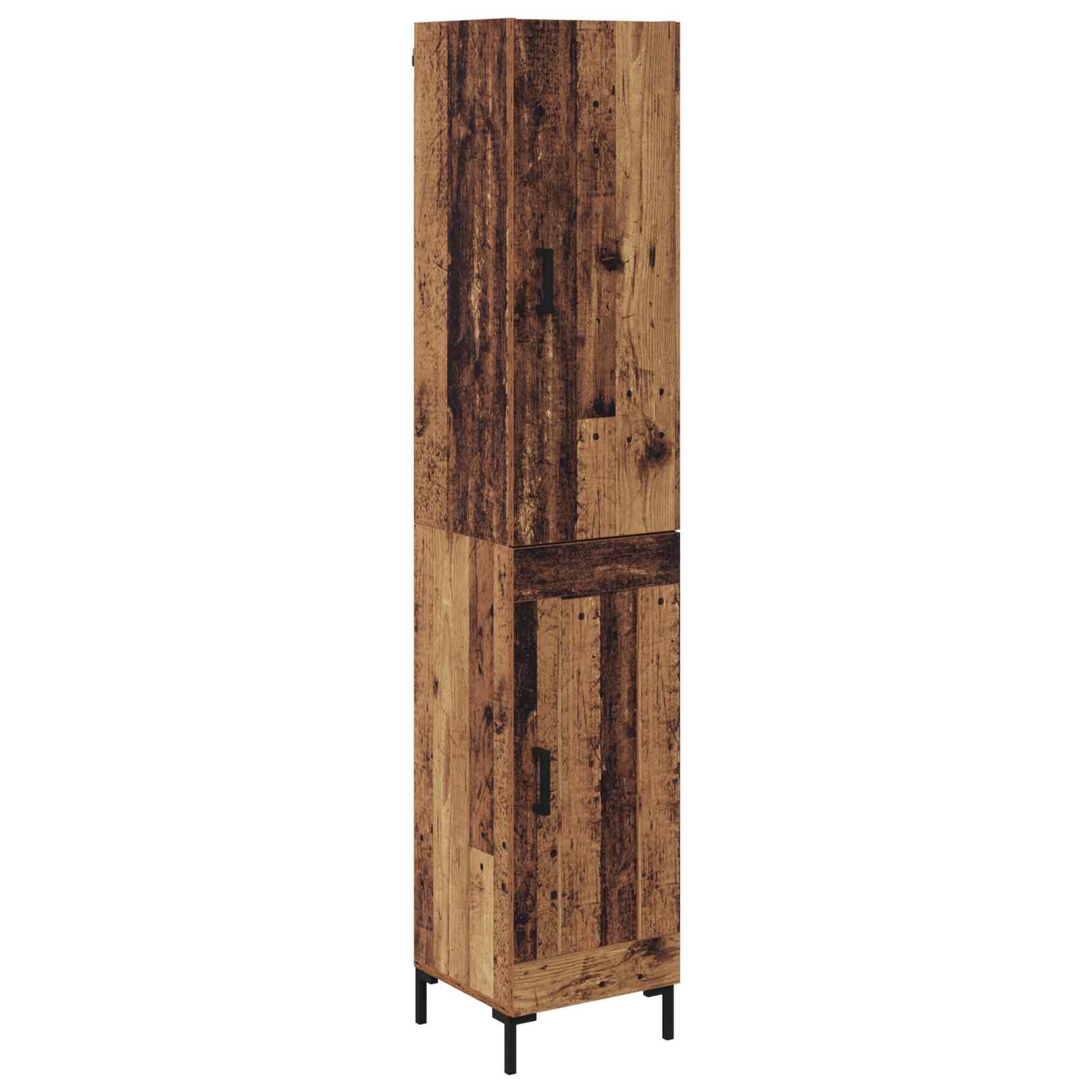 Highboard Gammelt træ 69,5 x 34 x 180 cm Konstrueret træ