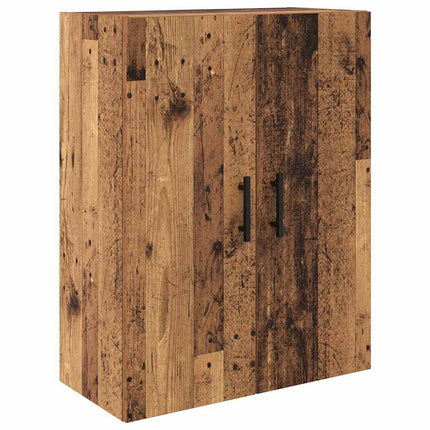 Highboard 2 pcs Gammelt træ 69,5 x 34 x 180 cm