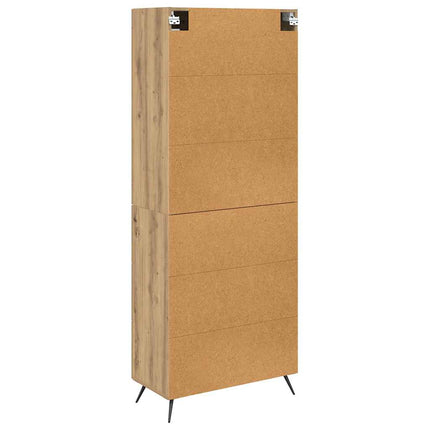 Højskab med hylde 2 pcs Artisan Egetræ 69,5 x 34 x 180 cm