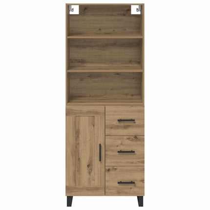 Highboard 2 pcs Artisan Egetræ 69,5 x 34 x 180 cm