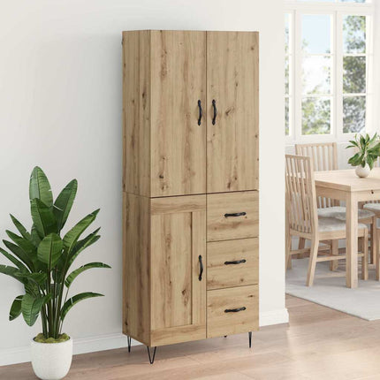 Highboard 2 pcs Artisan Egetræ 69,5 x 34 x 180 cm