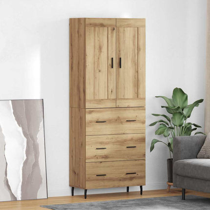 Highboard 2 pcs Artisan Egetræ 69,5 x 34 x 180 cm
