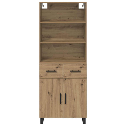 Highboard 2 pcs Artisan Egetræ 69,5 x 34 x 180 cm