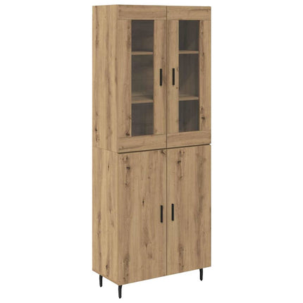 Highboard 2 pcs Artisan Egetræ 69,5 x 34 x 180 cm