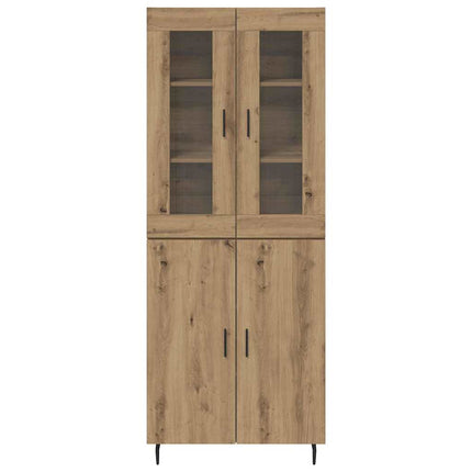 Highboard 2 pcs Artisan Egetræ 69,5 x 34 x 180 cm
