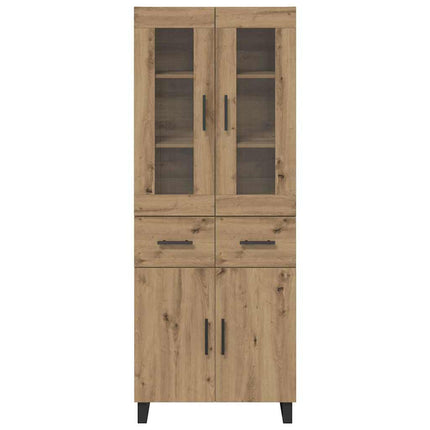 Highboard 2 pcs Artisan Egetræ 69,5 x 34 x 180 cm