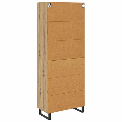 Highboard 2 pcs Artisan Egetræ 69,5 x 34 x 180 cm