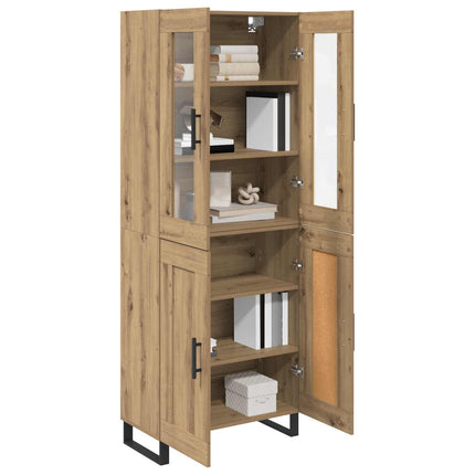 Highboard 2 pcs Artisan Egetræ 69,5 x 34 x 180 cm