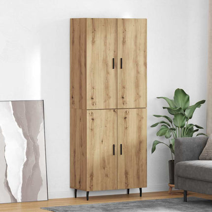 Highboard 2 pcs Artisan Egetræ 69,5 x 34 x 180 cm