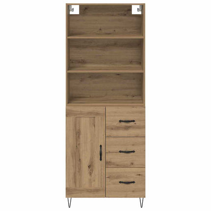 Highboard 2 pcs Artisan Egetræ 69,5 x 34 x 180 cm