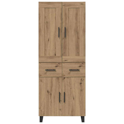 Highboard 2 pcs Artisan Egetræ 69,5 x 34 x 180 cm