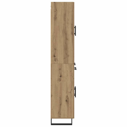 Highboard 2 pcs Artisan Egetræ 69,5 x 34 x 180 cm