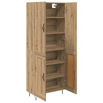 Highboard 2 pcs Artisan Egetræ 69,5 x 34 x 180 cm