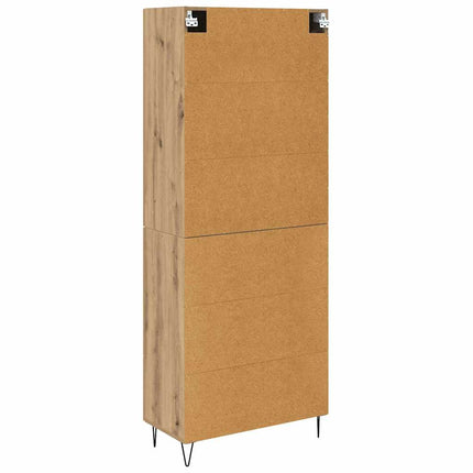 Highboard 2 pcs Artisan Egetræ 69,5 x 34 x 180 cm