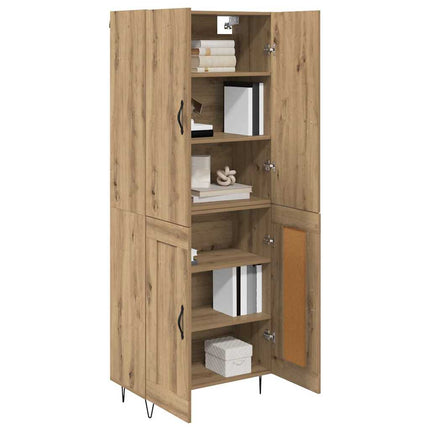 Highboard 2 pcs Artisan Egetræ 69,5 x 34 x 180 cm
