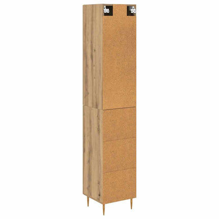 Highboard 2 pcs Artisan Egetræ 34,5 x 34 x 180 cm