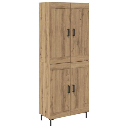 Highboard 2 stk. Artisan Egetræ 69,5 x 34 x 180 cm