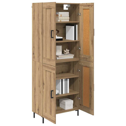 Highboard 2 stk. Artisan Egetræ 69,5 x 34 x 180 cm
