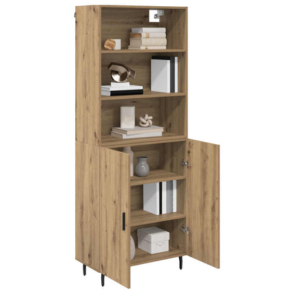 Highboard 2 pcs Artisan Egetræ 69,5 x 32,5 x 180 cm
