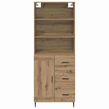 Highboard 2 stk. Artisan Egetræ 69,5 x 32,5 x 180 cm