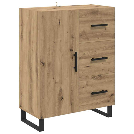 Highboard 2 pcs Artisan Egetræ 69,5 x 34 x 180 cm