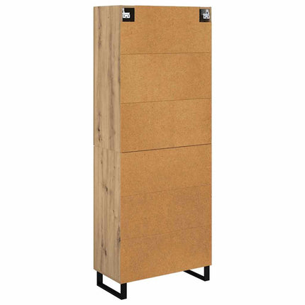 Highboard 2 pcs Artisan Egetræ 69,5 x 34 x 180 cm