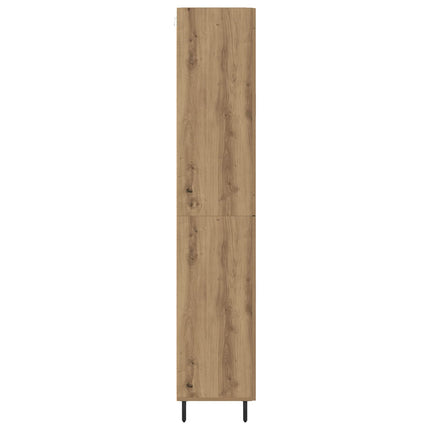 Highboard 2 stk. Artisan Egetræ 69,5 x 34 x 180 cm
