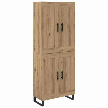 Highboard 2 pcs Artisan Egetræ 69,5 x 34 x 180 cm