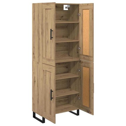 Highboard 2 pcs Artisan Egetræ 69,5 x 34 x 180 cm