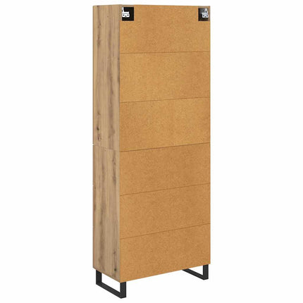 Highboard 2 pcs Artisan Egetræ 69,5 x 34 x 180 cm