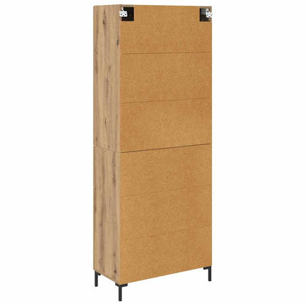 Highboard 2 stk. Artisan Egetræ 69,5 x 34 x 180 cm