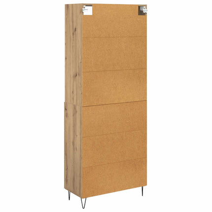 Highboard 2 pcs Artisan Egetræ 69,5 x 34 x 180 cm