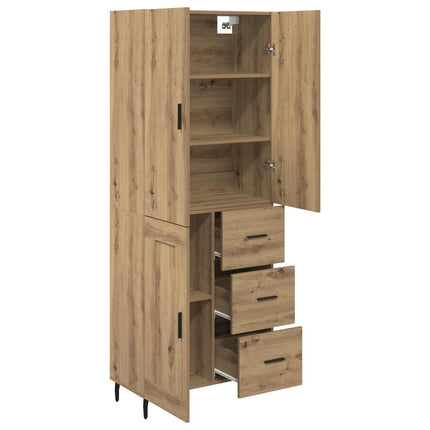 Highboard 2 pcs Artisan Egetræ 69,5 x 34 x 180 cm