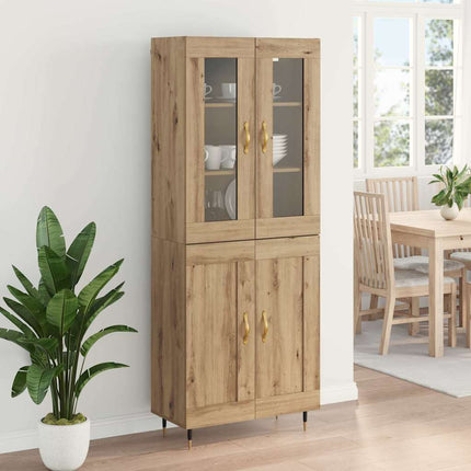 Highboard 2 pcs Artisan Egetræ 69,5 x 34 x 180 cm