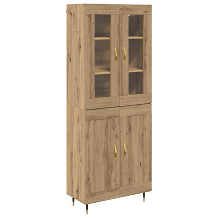 Highboard 2 pcs Artisan Egetræ 69,5 x 34 x 180 cm