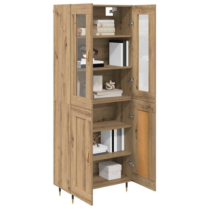 Highboard 2 pcs Artisan Egetræ 69,5 x 34 x 180 cm