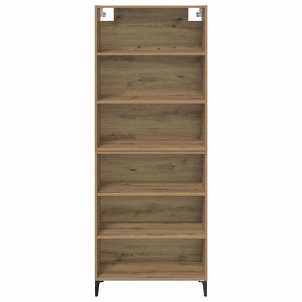 Highboard Artisan Egetræ 69,5 x 34 x 180 cm Konstrueret træ