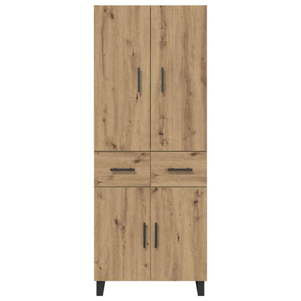 Highboard 2 pcs Artisan Egetræ 69,5 x 34 x 180 cm