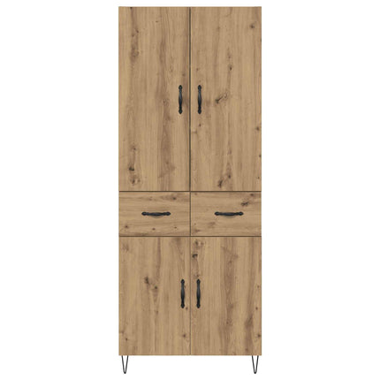 Highboard 2 pcs Artisan Egetræ 69,5 x 34 x 180 cm