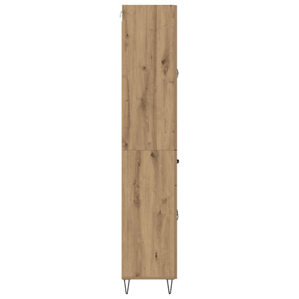 Highboard 2 pcs Artisan Egetræ 69,5 x 34 x 180 cm