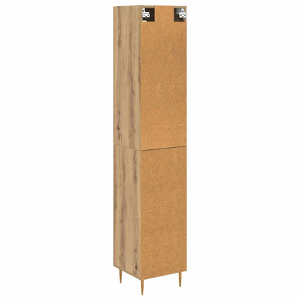 Highboard 2 pcs Artisan Egetræ 34,5 x 34 x 180 cm