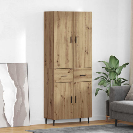 Highboard 2 pcs Artisan Egetræ 69,5 x 34 x 180 cm