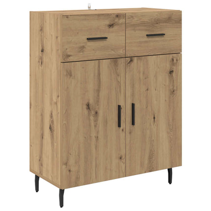Highboard 2 pcs Artisan Egetræ 69,5 x 34 x 180 cm