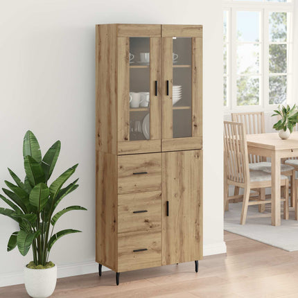 Highboard 2 pcs Artisan Egetræ 69,5 x 34 x 180 cm