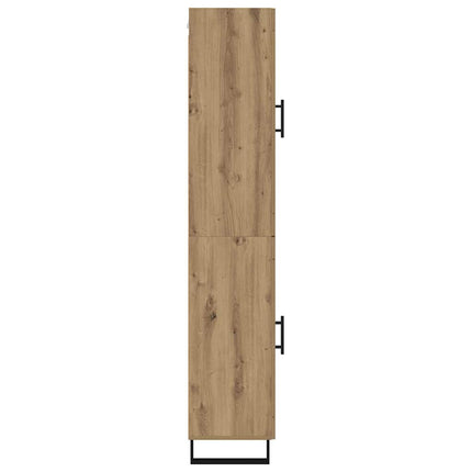 Highboard Artisan Egetræ 34,5 x 34 x 180 cm Konstrueret træ